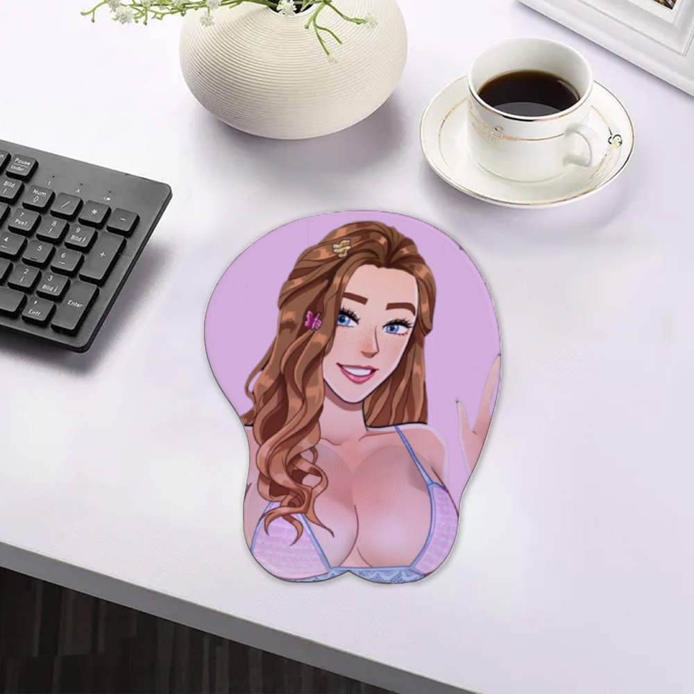 TheNicoleT Oppai Mousepad