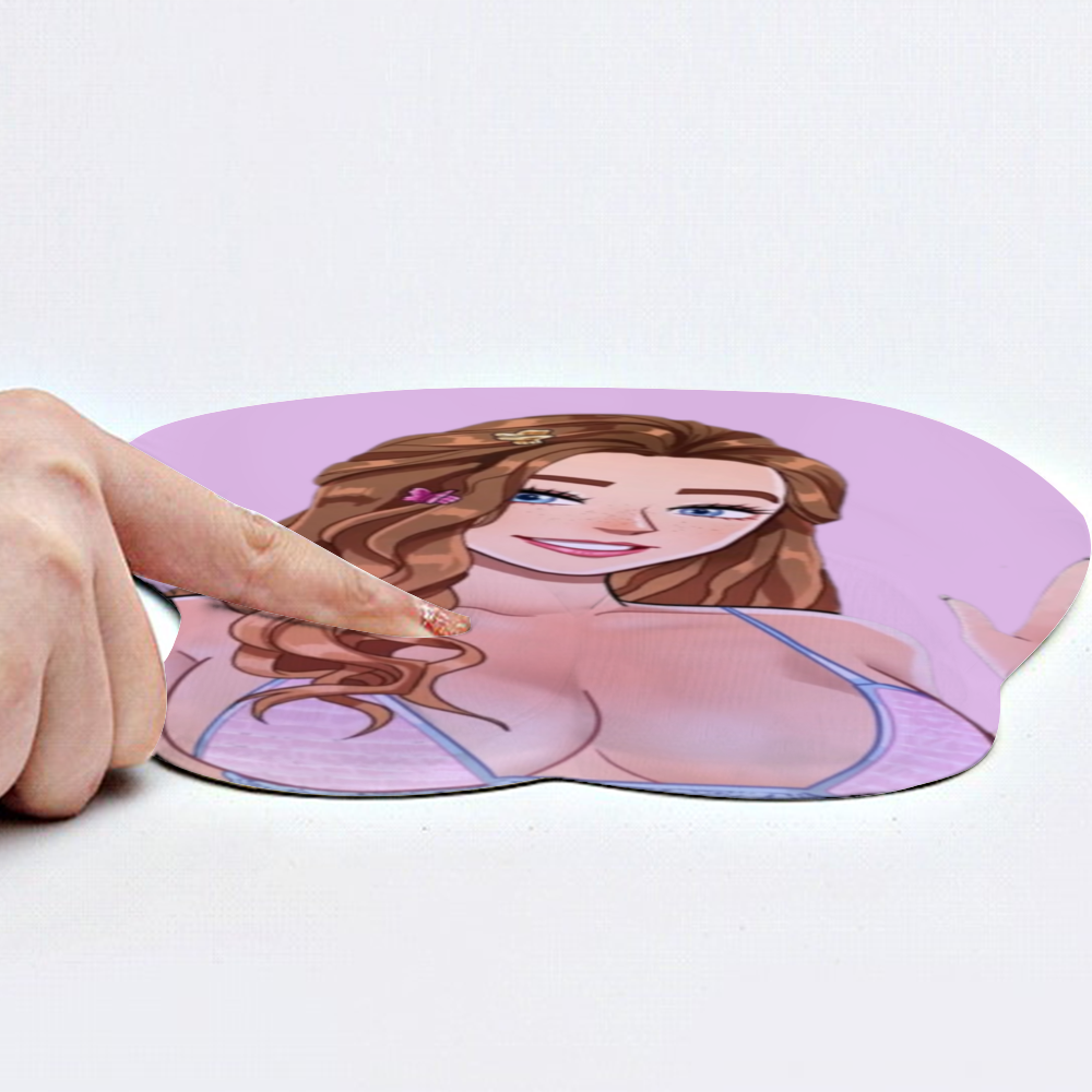 TheNicoleT Oppai Mousepad